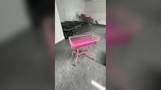 Pink Baby Cart