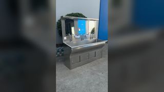 stainless steel wash sink