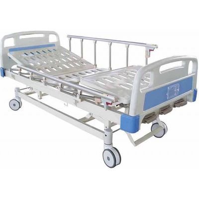 Steel 4 Part Bedboard 3 Crank Manual Hospital Bed