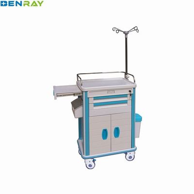 ABS Clinical Storage Trolleys With Four Plastic Steel Columns