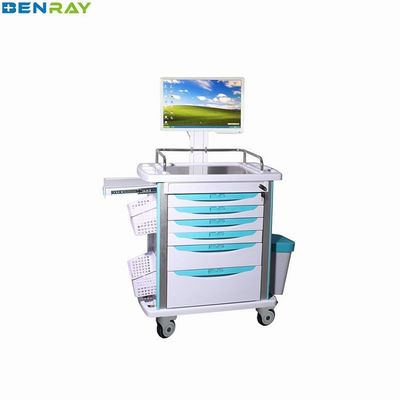 Mobile Computer Workstation Trolley 850 X 520 X 1020mm