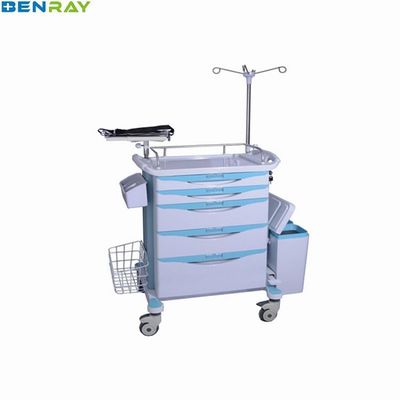 Luxurious Hospital Crash Cart Emergency Medicine 780 X 475 X 920mm