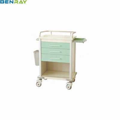 Emergency Drug In Emergency Trolley Steel Medicine Hospital Medical Trolley