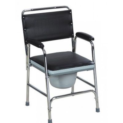Steel commode chair