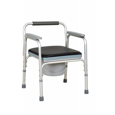 Steel commode chair