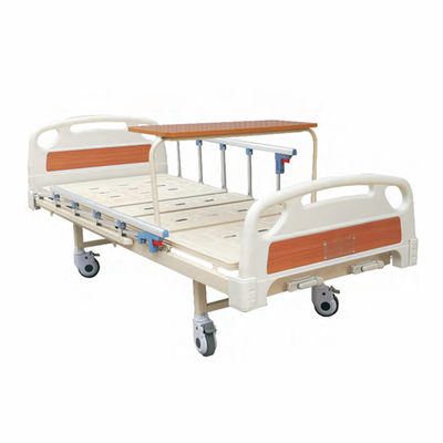 2 Function Manual Crank Medical Hospital Bed With Customize LOGO