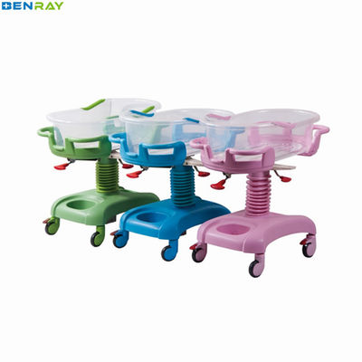 Manual Children Hospital Bed Medical Home Use Children Kids Baby Basin Cart