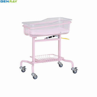 Manual Children Hospital Bed Medical Home Use Children Kids Baby Basin Cart