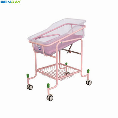 Manual Children Hospital Bed Medical Home Use Children Kids Baby Basin Cart