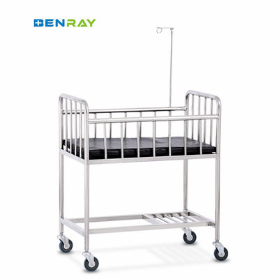 Manual Children Hospital Bed Medical Home Use Children Kids Baby Basin Cart
