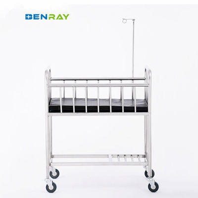 Manual Children Hospital Bed Medical Home Use Children Kids Baby Basin Cart