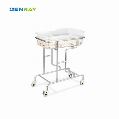 Manual Children Hospital Bed Medical Home Use Children Kids Baby Basin Cart