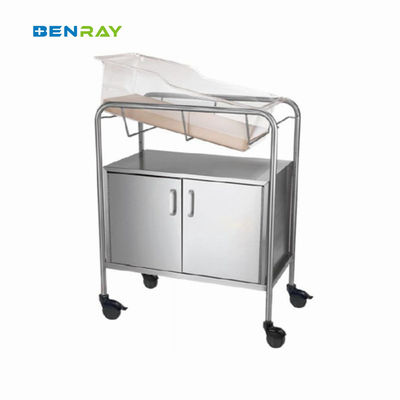 Manual Children Hospital Bed Medical Home Use Children Kids Baby Basin Cart