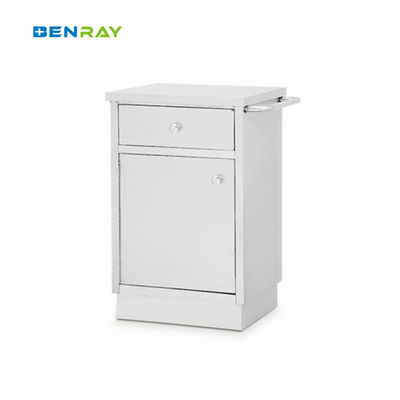 Hospital Stainless Steel Medical Bed Side Cabinet Locker