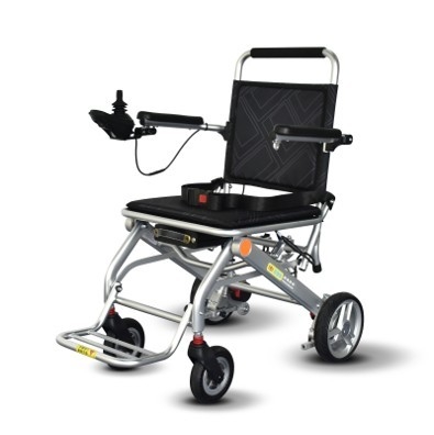 Electric Wheelchair with Battery (15.5 kg Total Weight, Electromagnetic Brake)