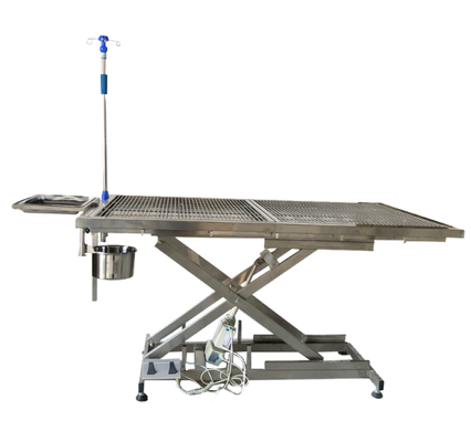 Electric Veterinary Operating Table Stainless Steel Animal Operating Table