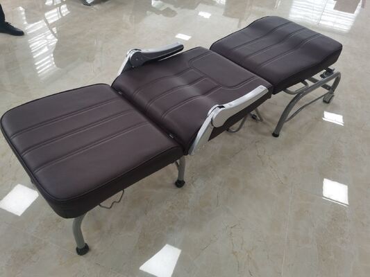 Folding Ajustable Hospital Luxurios Attendant Chair Officer Rest Bed