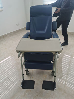 Folding Ajustable Hospital Luxurios Residential Recliner Chair Bed