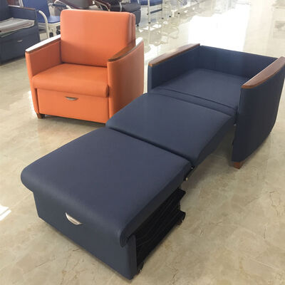 Folding Ajustable Hospital Luxurious Accompanier's Chair Patient Ward Attendant Chair Bed