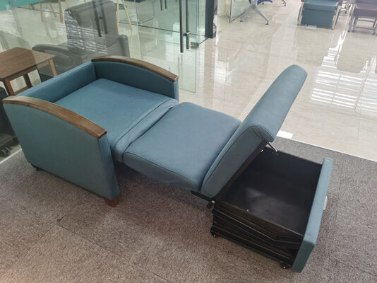Folding Ajustable Hospital Luxurious Accompanier's Chair Patient Ward Attendant Chair Bed