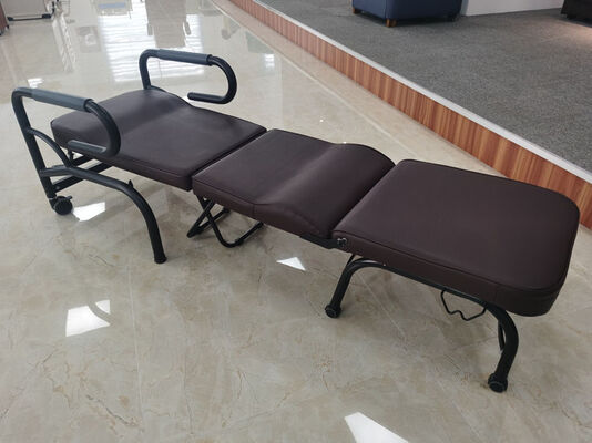 Folding Ajustable Hospital Luxurious Accompanier's Chair Patient Ward Attendant Chair Bed