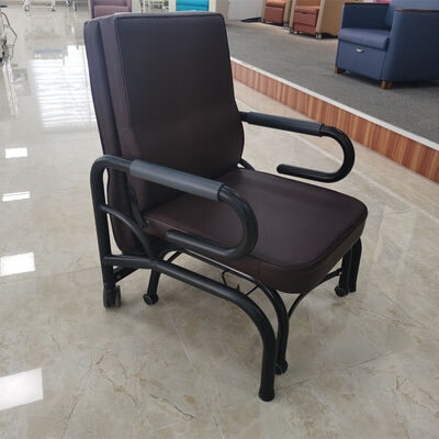Folding Ajustable Hospital Luxurious Accompanier's Chair Patient Ward Attendant Chair Bed