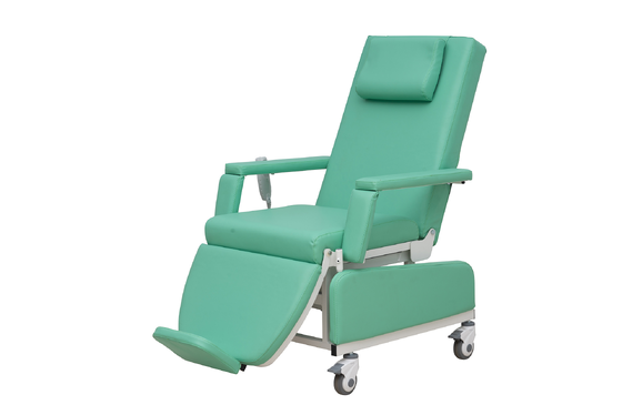 Mobile Comfortable Folding Ajustable Hospital Medical Electric Blood Donation Collection Chair