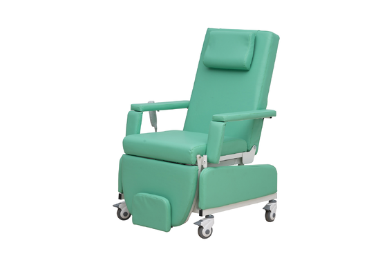 Mobile Comfortable Folding Ajustable Hospital Medical Electric Blood Donation Collection Chair