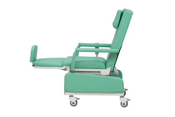 Mobile Comfortable Folding Ajustable Hospital Medical Electric Blood Donation Collection Chair