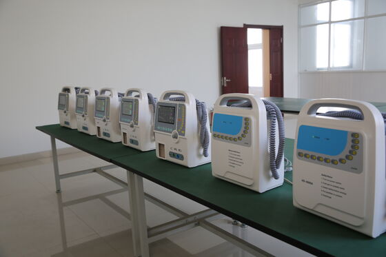 Biphasic Defibrillator Monitor 7 Inch TFT Portable Emergency Cardiac Defi-Monitor with ECG NIBP SpO2 Temp