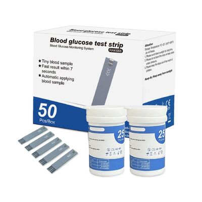 Accurate Blood Glucose Meter Blood Glucose Monitor Blood Sugar Meter with 50 test Strips & 50 Sterile Lancets