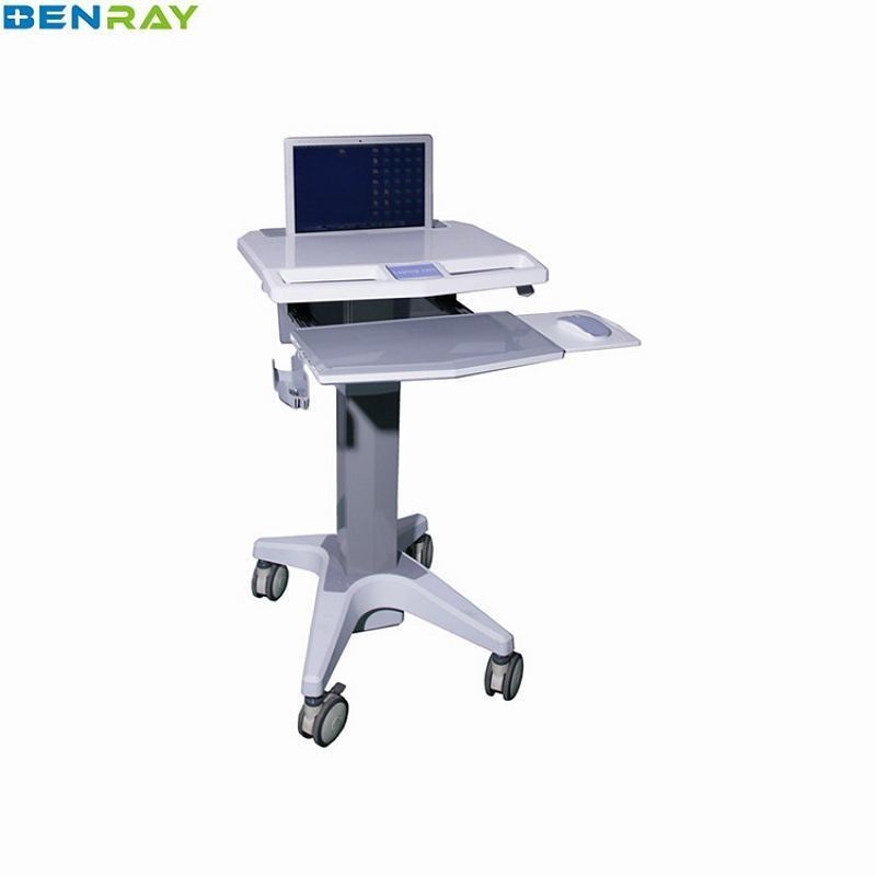 Doctor workstation computer trolley