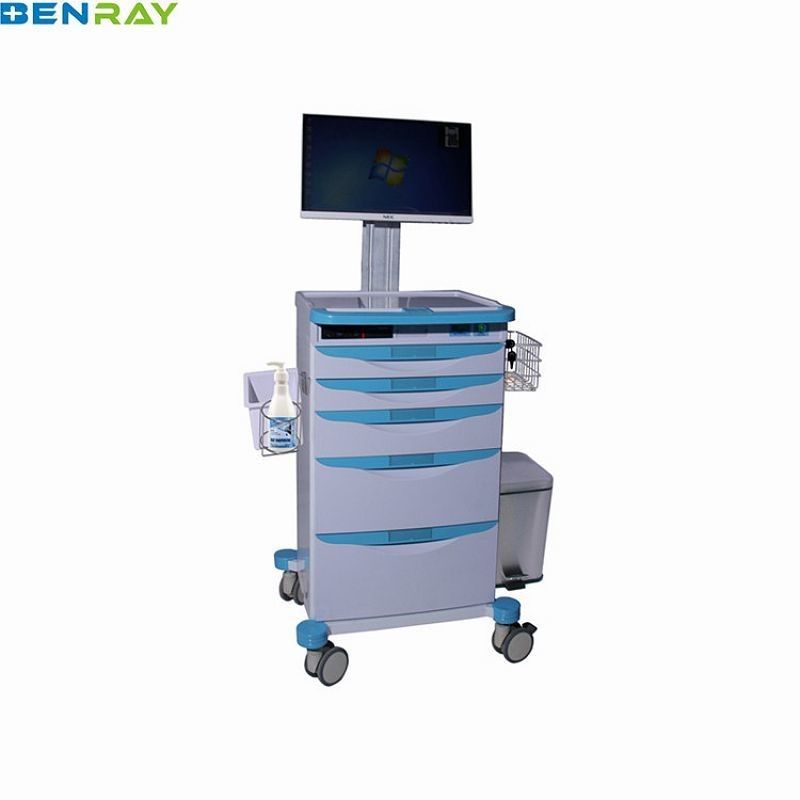 Luxurious Wireless Nursing Computer Trolley
