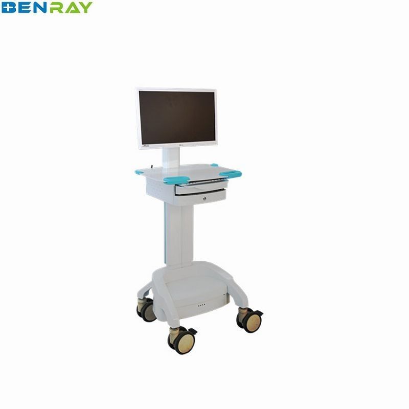 Doctor workstation computer trolley