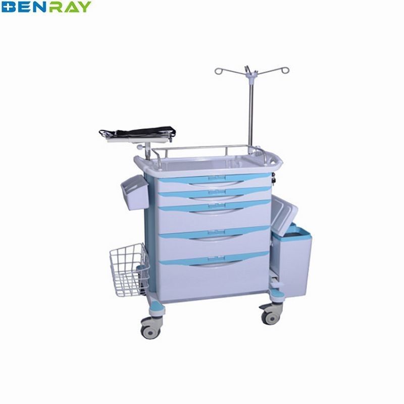 Luxurious Hospital Crash Cart Emergency Medicine 780 X 475 X 920mm