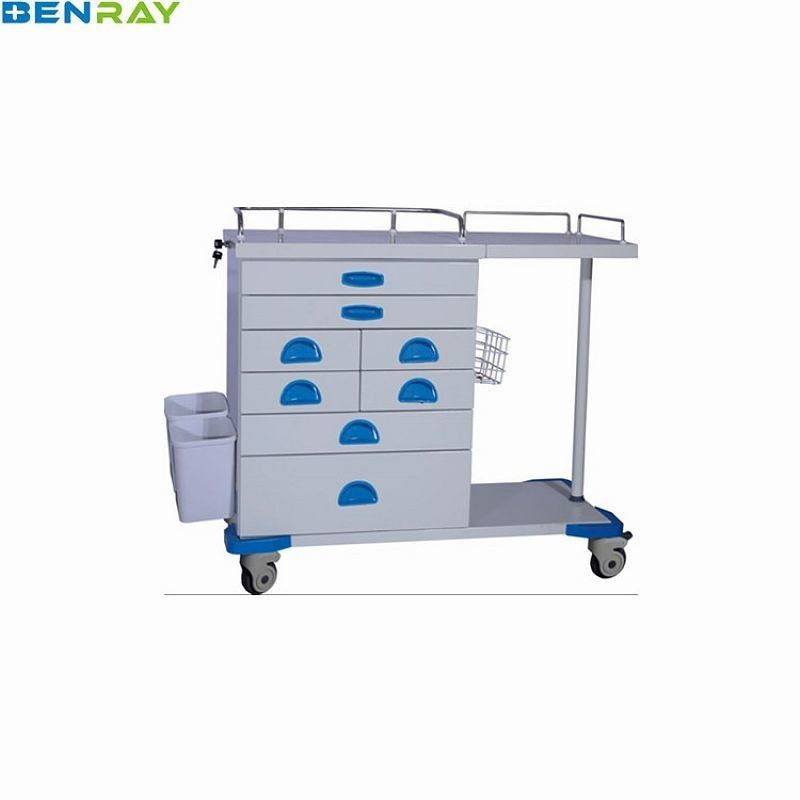 Steel Anesthesia Trolley