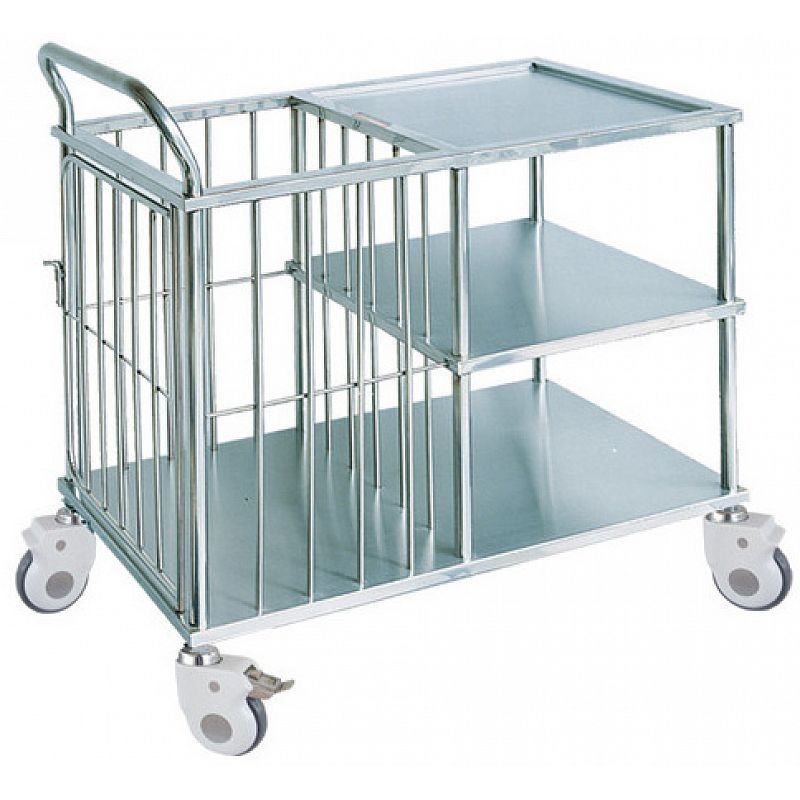 Trolley for dirty clothes