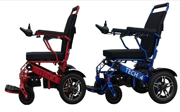 Self-Folding Electric Wheelchair