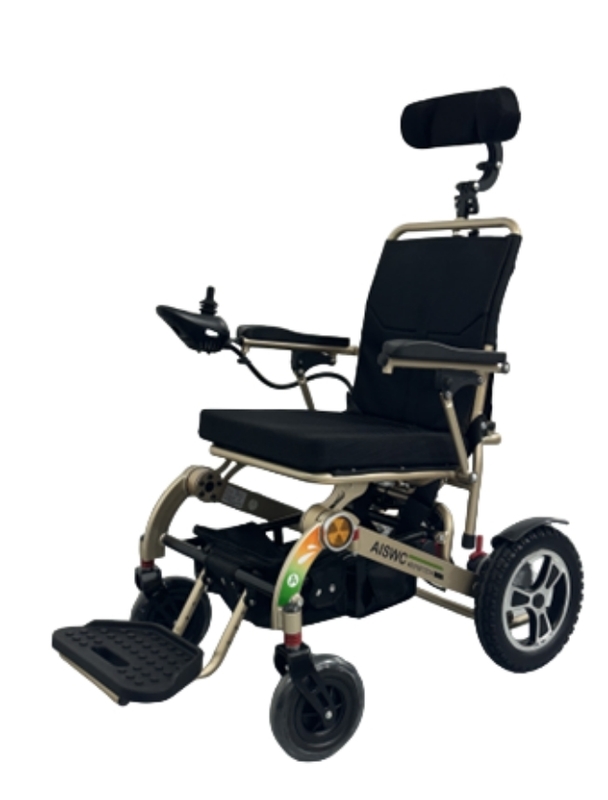 Electric Reclining Folding Wheelchair