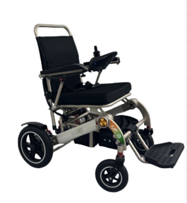 Low Backrest Folding Electric Wheelchair