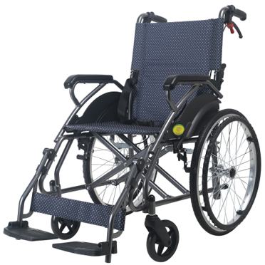 Aluminum Alloy Soft-Seat Wheelchair