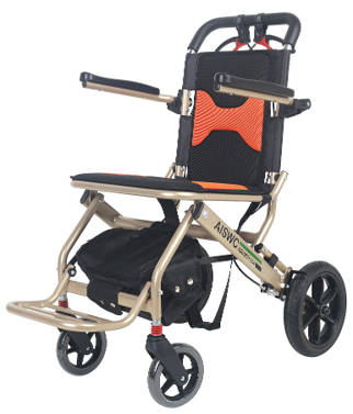 Little Plane 10-inch PU Rear Wheel Wheelchair