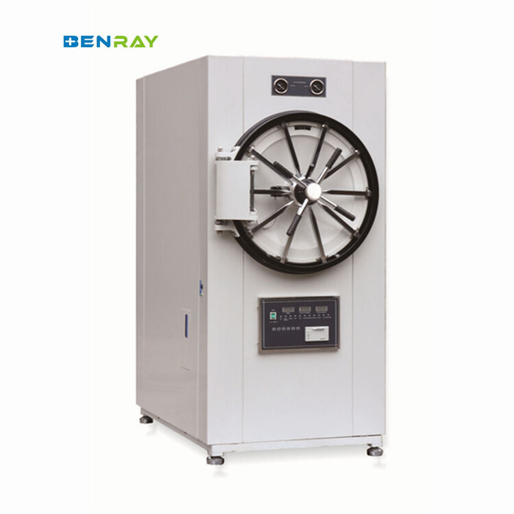 Horizontal Cylindrical High Pressure Sterilizer  Microcomputer Controlled