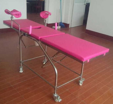 Hospital Clinic Gynecology Obstetrics Operating Table Bed Examination Chair Manual Obsteric Table
